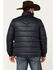 Image #4 - Cody James Men's Quilted Ponderosa Snap Shirt Jacket, Navy, hi-res