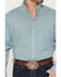 Image #3 - Wrangler Men's Classics Geo Print Long Sleeve Button-Down Western Shirt - Big, Turquoise, hi-res