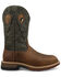 Image #2 - Twisted X Men's 12" Western Work Boots - Nano Composite Toe, Brown, hi-res