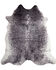 Image #1 - Carstens Home Faux Cowhide Black & White Brindle Rug, Black, hi-res