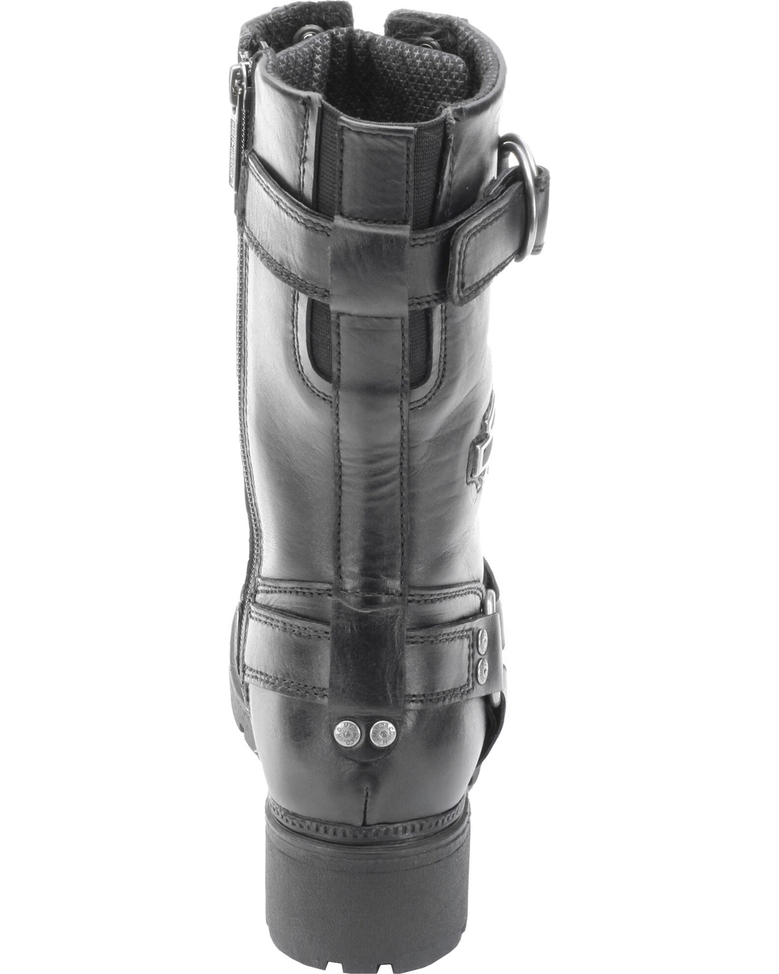 Image #8 - Harley Davidson Women's Eda Lace-Up Harness Boots, Black, hi-res