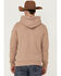 Wanakome Men's Cascade Mocha Pullover Hooded Sweatshirt , Brown, hi-res