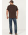 Image #3 - Brothers and Sons Men's Charger Wash Tucker Slim Straight Stretch Denim Jeans, Dark Wash, hi-res