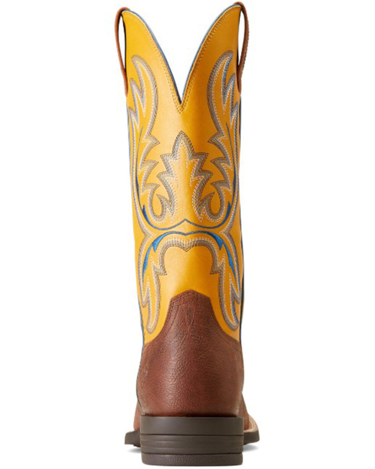 Image #3 - Ariat Men's Bullhead Performance Western Boots - Broad Square Toe, Brown, hi-res