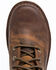 Hawx Men's Crew Chief Work Boots - Composite Toe, Dark Brown, hi-res