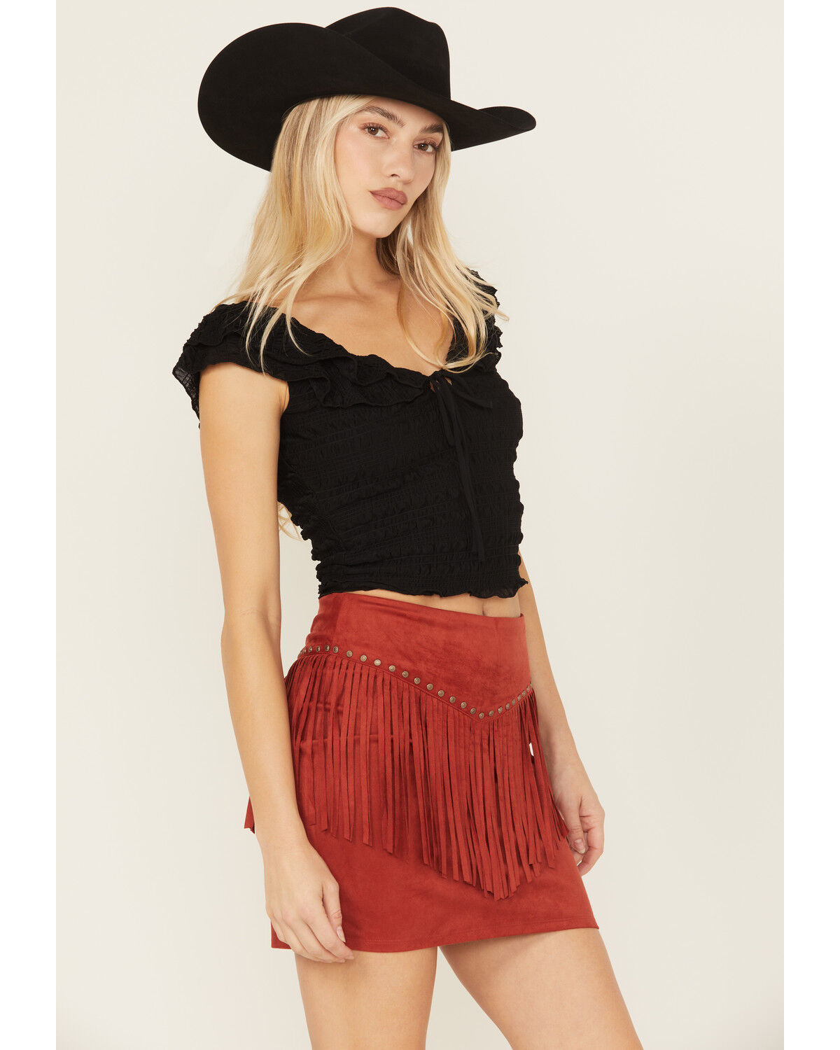 Image #2 - Free People Women's Love You More Tee, Black, hi-res