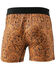 Image #2 - Cinch Men's Leather Scroll Print Loose Fit Boxers, Brown, hi-res