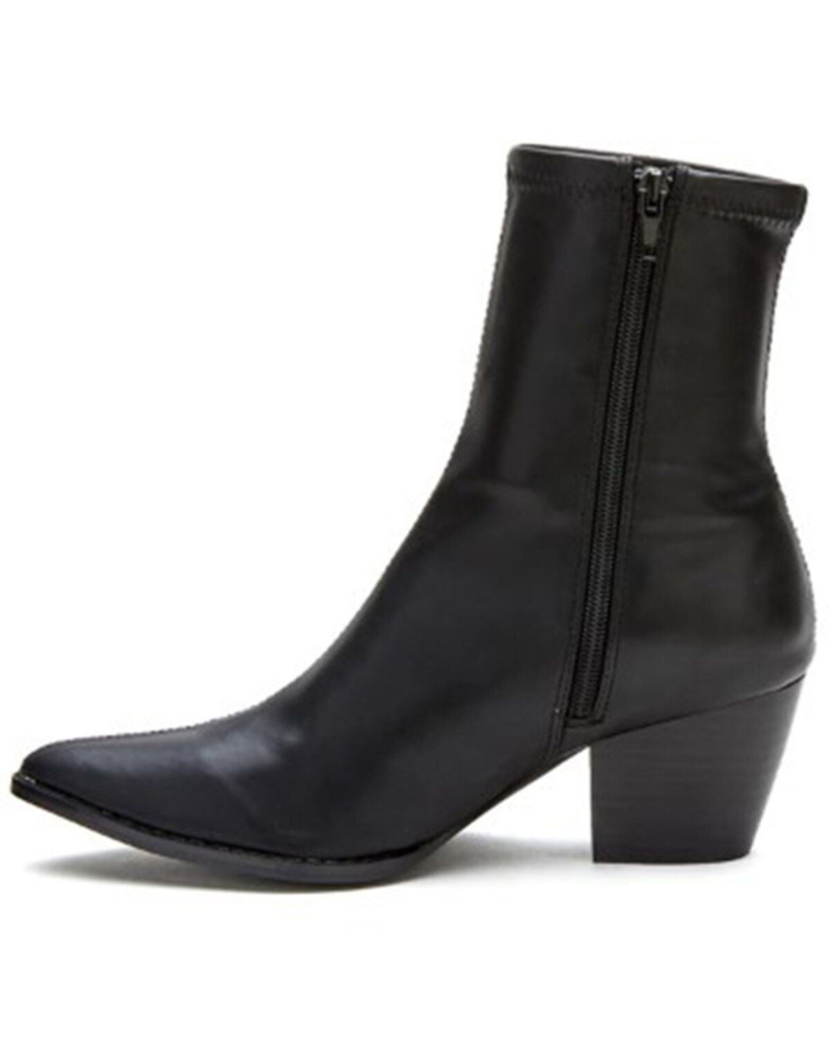 Image #3 - Matisse Women's Kyra Booties - Pointed Toe, Black, hi-res