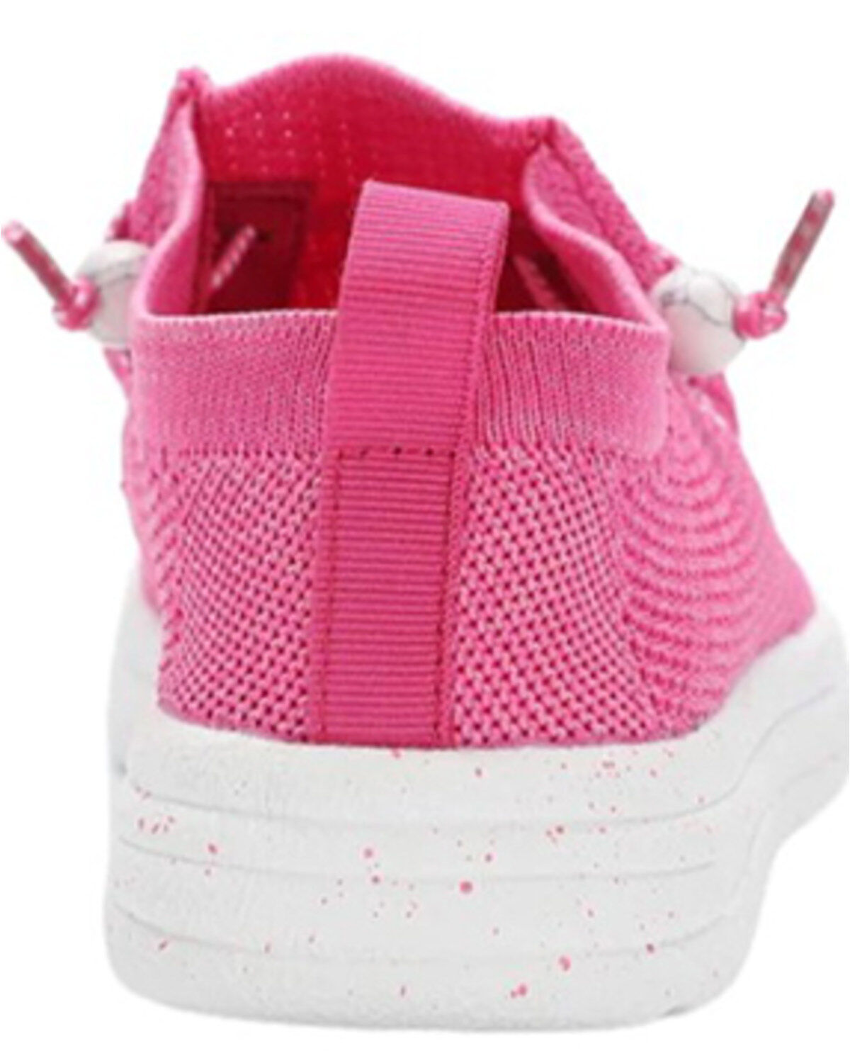 Image #5 - Lamo Footwear Girls' Mickey Slip-On Casual Shoes - Moc Toe, Pink, hi-res