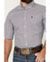 Image #3 - Ariat Men's Denver Geo Print Short Sleeve Button-Down Western Shirt , Blue, hi-res