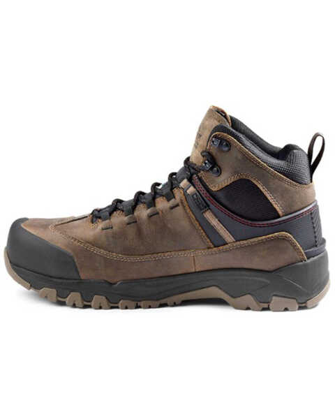 Image #3 - Kodiak Men's Quest Bound Mid Lace-Up Waterproof Hiker Work Boots - Composite Toe, Medium Brown, hi-res