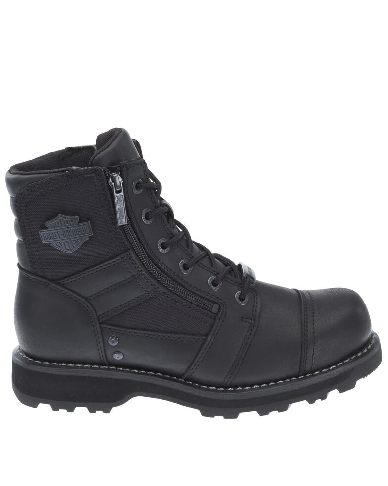 Harley Davidson Men's Bonham Moto Boots Round Toe Boot Barn