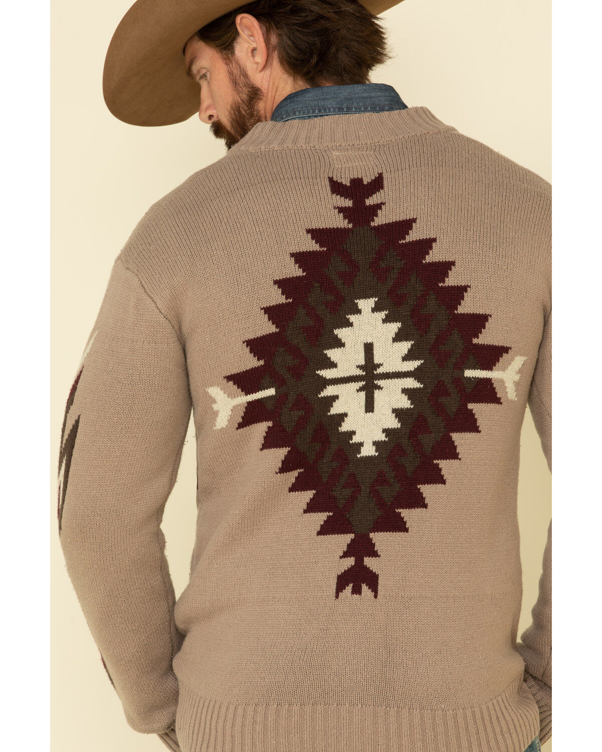 rugged cardigan