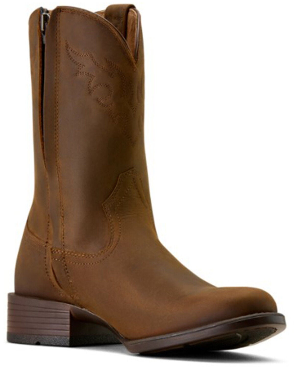 Image #1 - Ariat Men's Sonoro Western Roper Boots - Round Toe, Brown, hi-res