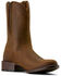 Image #1 - Ariat Men's Sonoro Western Roper Boots - Round Toe, Brown, hi-res