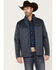 Cinch Men's Solid Logo Jacket, Navy, hi-res