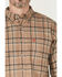 Image #3 - Ariat Men's FR Dean Plaid Print Long Sleeve Button-Down Work Shirt, Khaki, hi-res