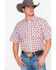 Image #2 - Wrangler 20X Men's Plaid Print Competition Comfort Short Sleeve Snap Western Shirt, , hi-res