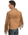 Scully Men's Boar Suede Fringe Jacket, Bourbon, hi-res