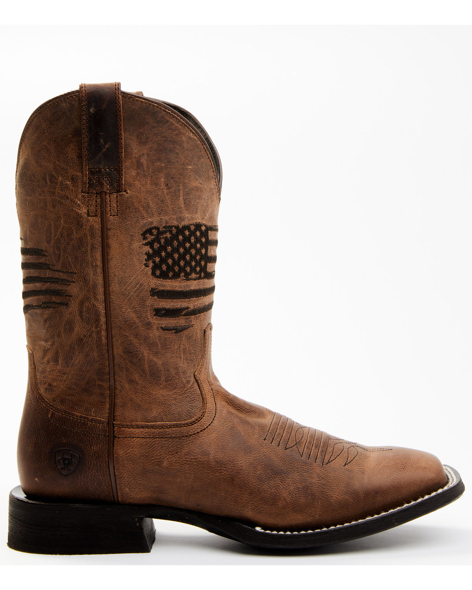 Ariat Men's Circuit Patriot Western Boots - Broad Square Toe