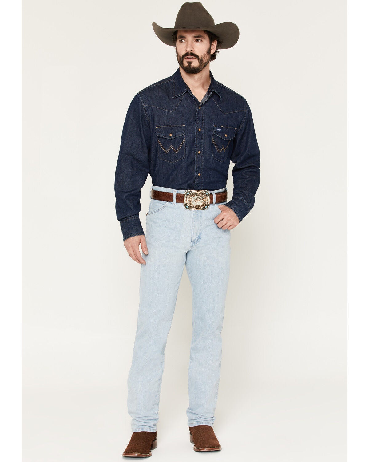 Wrangler Men's 936 Cowboy Cut Slim Fit Prewashed Jeans | Boot Barn