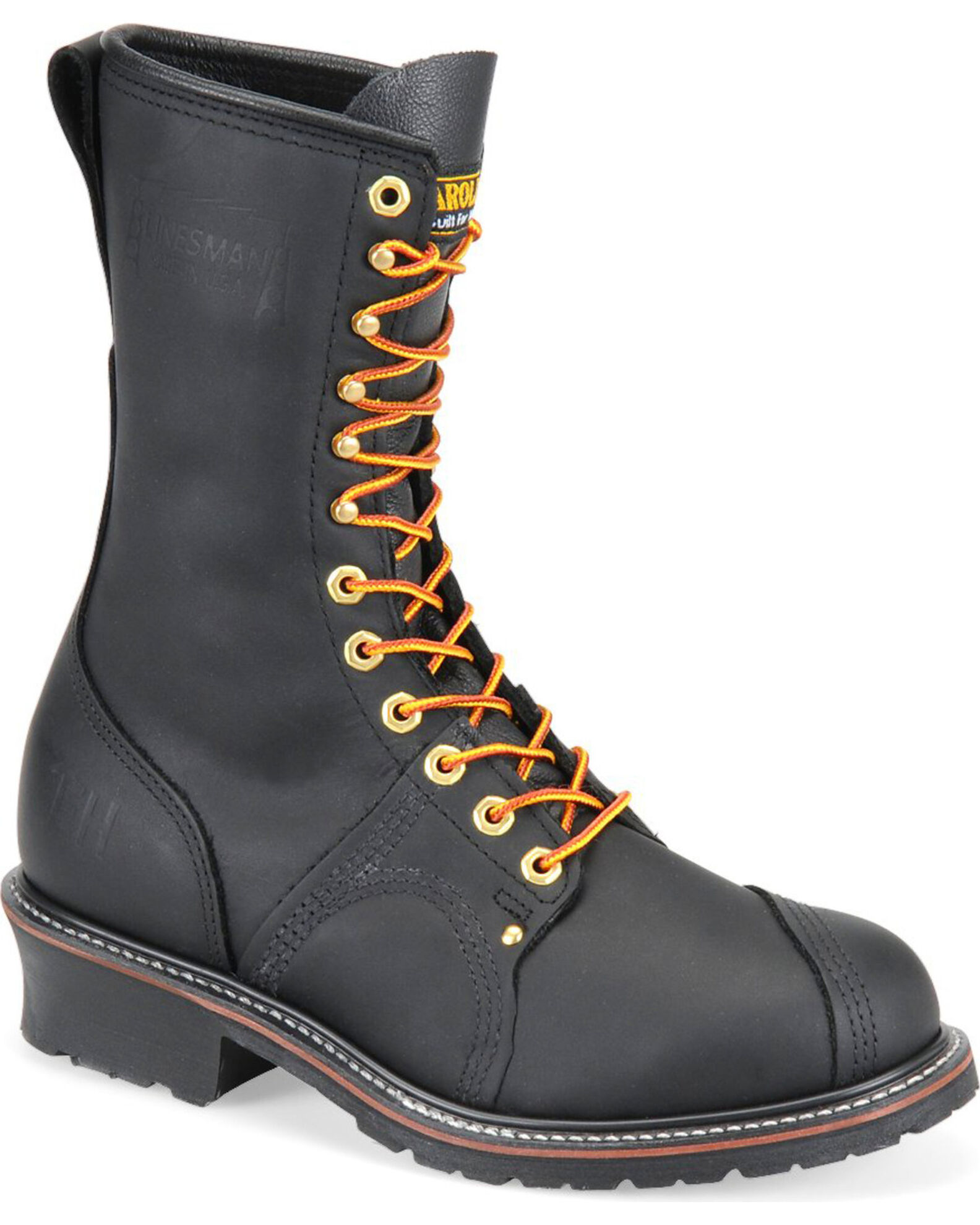 Carolina black clearance work boots