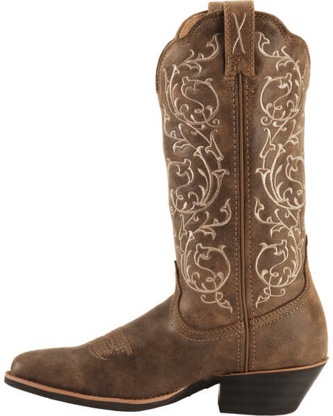 Image #3 - Twisted X Women's Fancy Stitched Western Performance Boots - Medium Toe, Bomber, hi-res