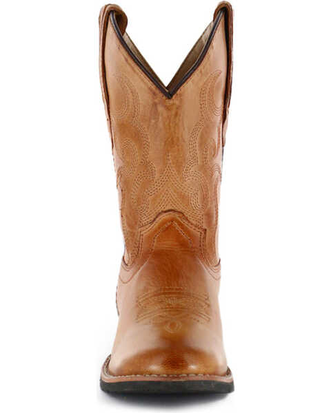 Image #4 - Cody James® Children's Showdown Round Toe Western Boots, Tan, hi-res