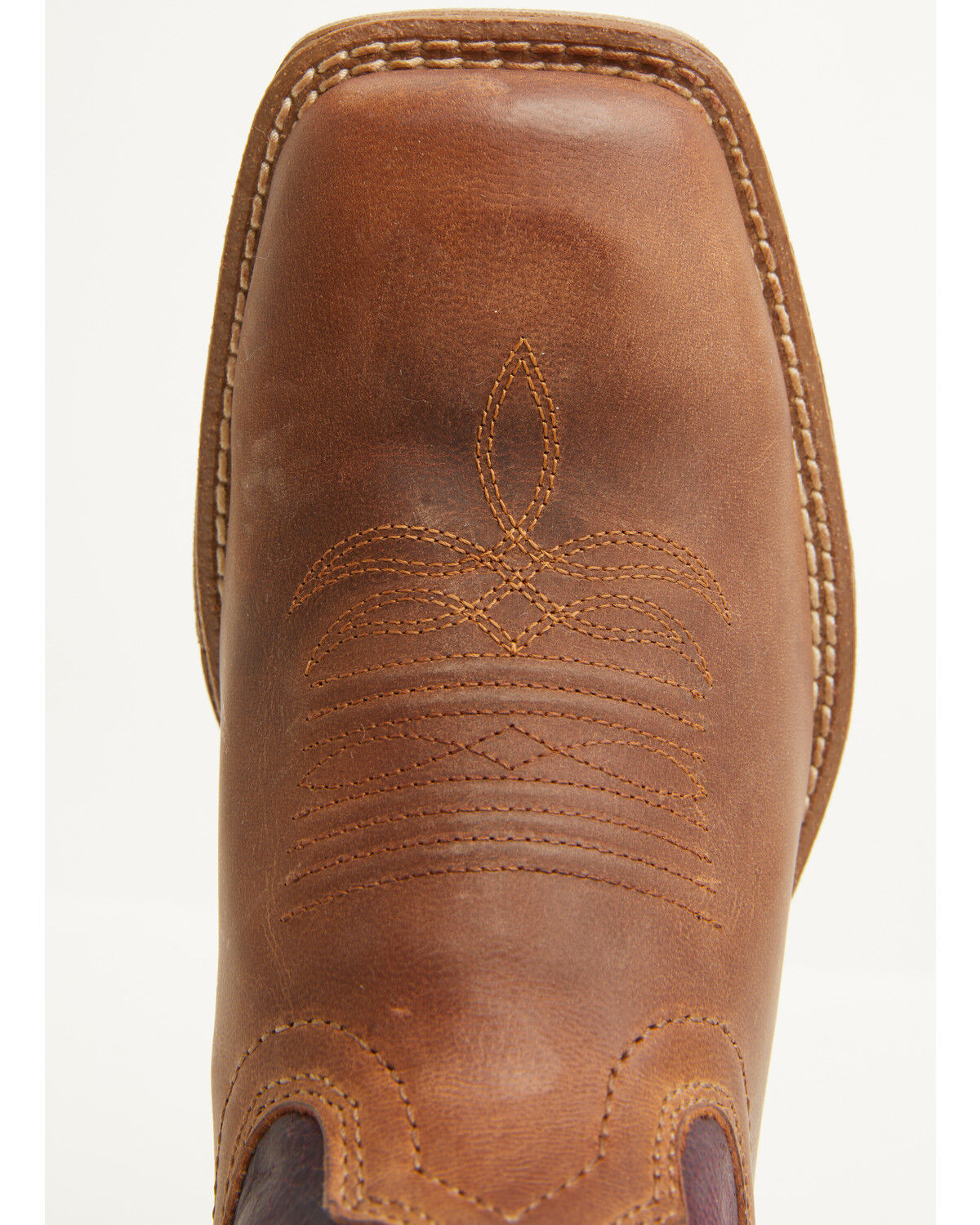 Image #6 - Justin Women's Ashtyn Performance Western Boots - Broad Square Toe, Tan, hi-res