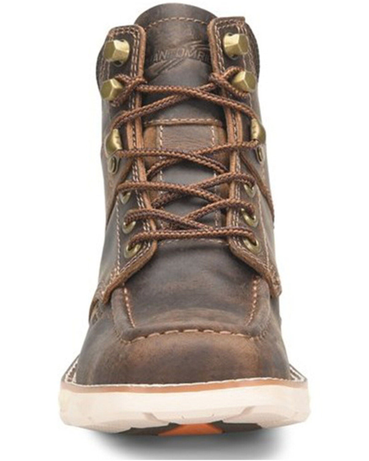 Double-H Women's Spirit Comp Toe Lacer Medium Brown Boots - Size 8