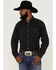 Ariat Men's Jurlington Retro Solid Snap Western Shirt - Big & Tall, Charcoal, hi-res