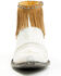 Image #4 - Yippee Ki Yay Women's Tess Western Booties - Snip Toe, Beige, hi-res