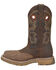 Double-H Men's Carlos Waterproof Western Work Boots - Composite Toe, Tan, hi-res