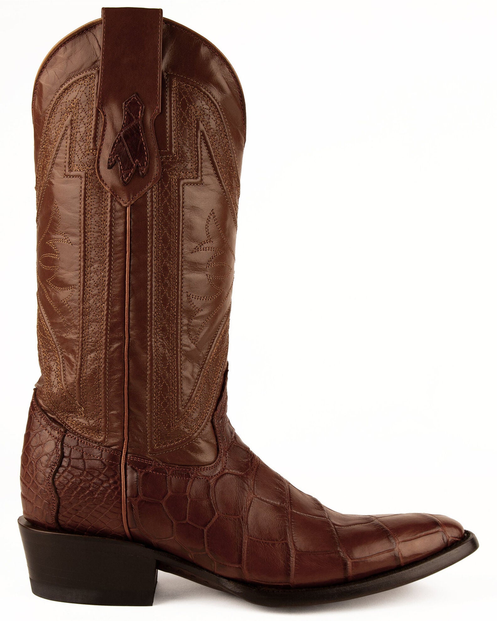 Ferrini Men's Kingston Rubber Sole Boots Handcrafted - Antique Saddle 1319316