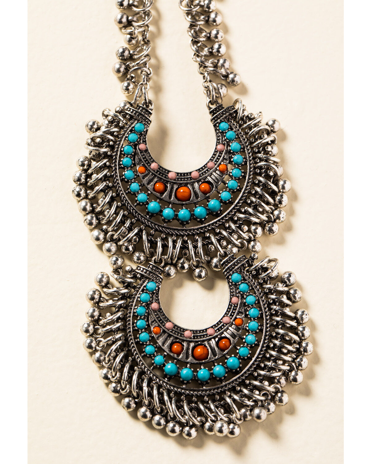 Image #3 - Shyanne Women's In The Oasis Two Tier Reverse Crescent Necklace, , hi-res