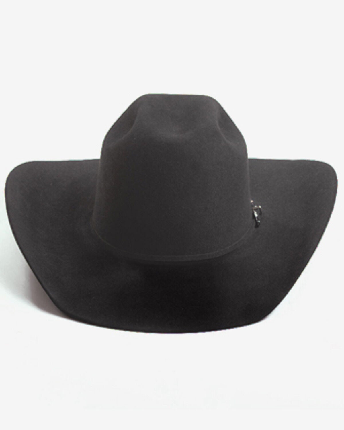 Image #3 - Larry Mahan Genoa 6X Felt Cowboy Hat, Black, hi-res