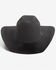 Image #3 - Larry Mahan Genoa 6X Felt Cowboy Hat, Black, hi-res