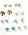 Image #2 - Idyllwind Women's Brimfield Antique Earring Set - 8 Piece, Silver, hi-res