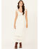 Image #2 - Cleobella Women's Janis Crochet Midi Dress, Ivory, hi-res