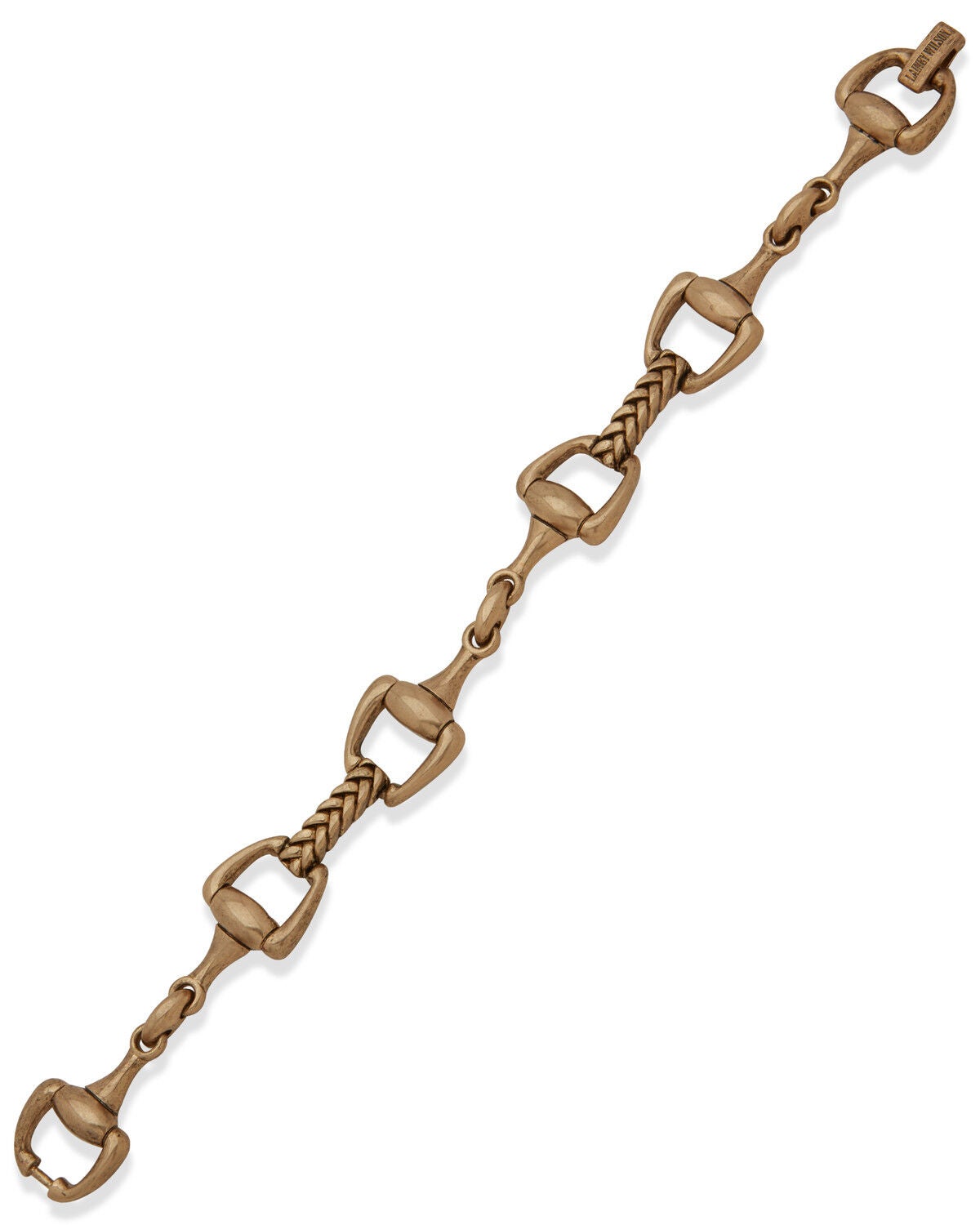 Image #1 - Lainey Wilson Women's Horse Bit Chain Link Bracelet, Gold, hi-res