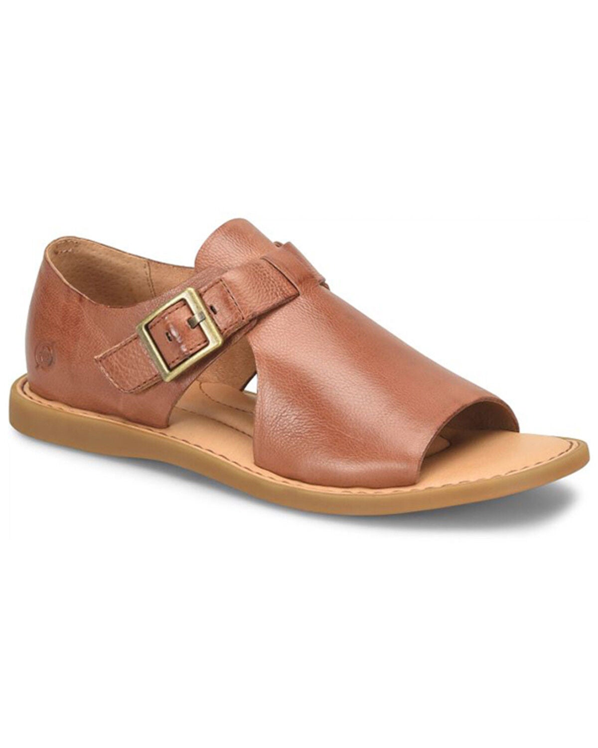 Born Women's Ivey Leather Sandals, Brown, hi-res