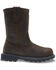 Image #2 - Wolverine Men's Floorhand Waterproof Wellington Work Boots - Steel Toe, Dark Brown, hi-res