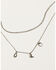 Broken Arrow Jewelry Women's Western Story Layered Necklace, Silver, hi-res