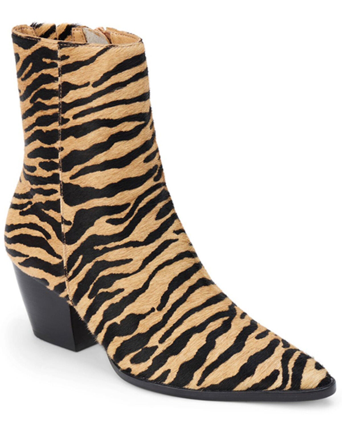 Image #1 - Matisse Women's Caty Tiger Print Ankle Boots - Round Toe, Multi, hi-res