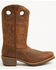 Image #2 - Ariat Men's Hybrid Roughstock Distressed Performance Western Boots - Square Toe, Brown, hi-res