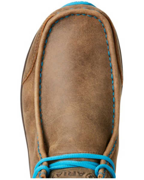 Image #4 - Ariat Men's Spitfire Shoes - Moc Toe, Dark Brown, hi-res