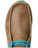 Image #4 - Ariat Men's Spitfire Shoes - Moc Toe, Dark Brown, hi-res