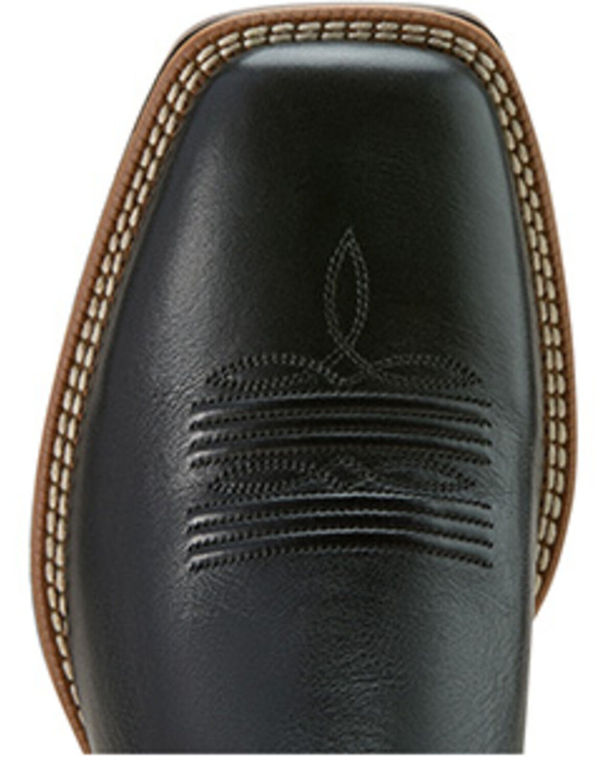 Image #4 - Ariat Men's Plano Performance Western Boots - Broad Square Toe, Black, hi-res