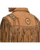Scully Men's Hand Laced Bead Trim Coat, Buck Tan, hi-res