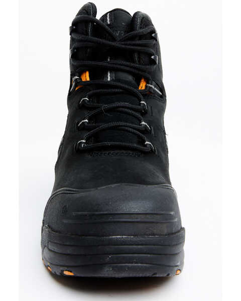 Hawx Men's Enforcer Lacer Work Boots - Nano Composite Toe, Black